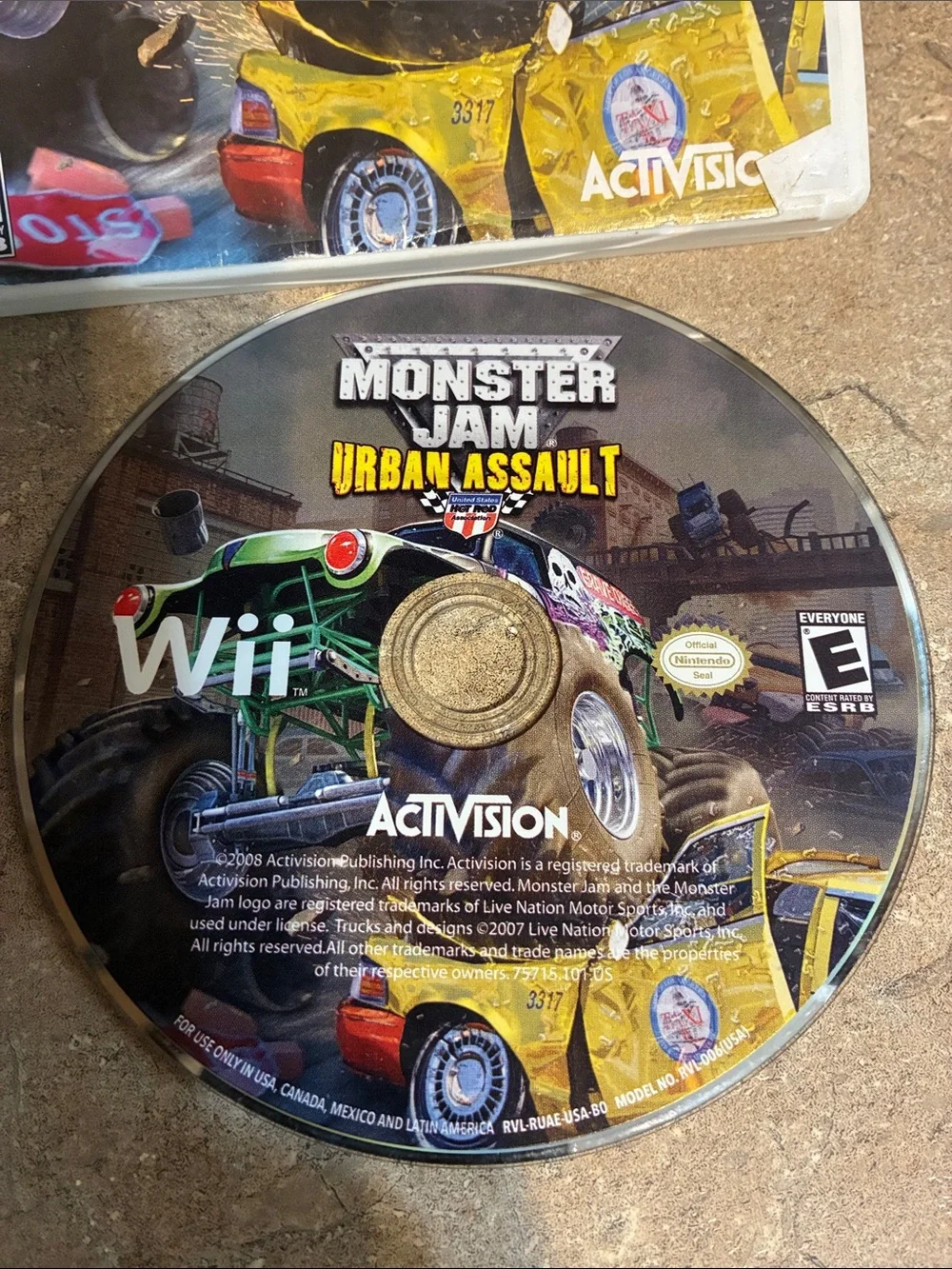 Wii Monster Jam: Urban Assault - Video Game (Green)